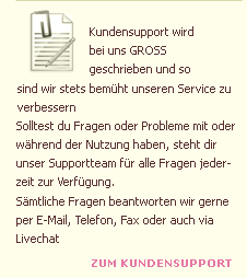 Kundensupport